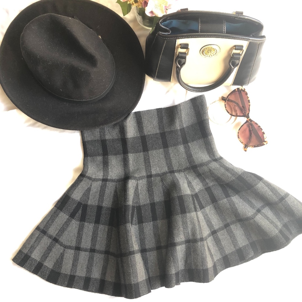 Plaid Mini-Skirt